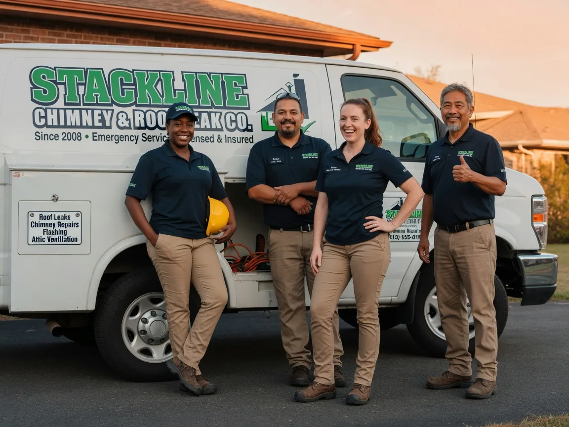 Chimney flashing repair company in Blounts Creek, NC